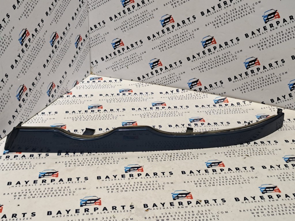 BMW E46 coupe cabrio pre bal elsõ kék topasblau bajuszléc bajusz léc - kis hibával  1. kép