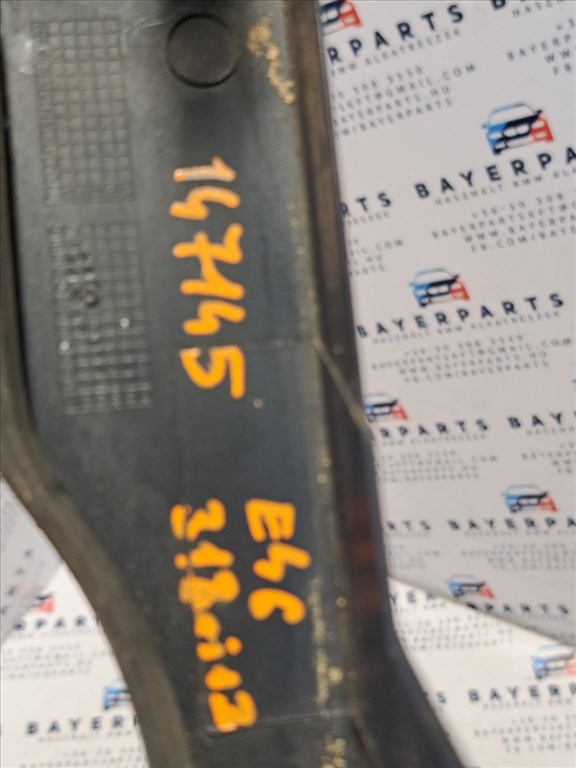 BMW E46 coupe cabrio pre bal elsõ kék topasblau bajuszléc bajusz léc - kis hibával  4. kép