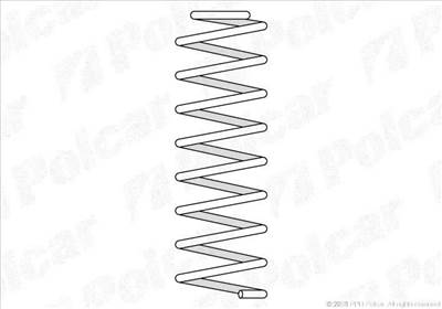 Alfa Romeo 155 hátsó spirálrugó