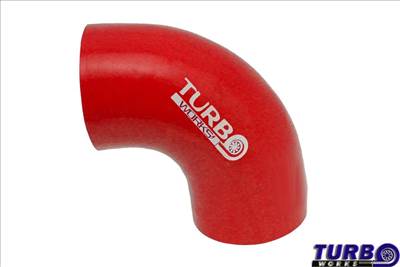 TurboWorks Red 90° 67-76mm szilikon szűkítő könyök