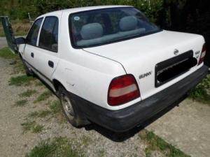 NISSAN SUNNY N14 91.03-95.09 Bal hátsó fixüveg ajtóban
