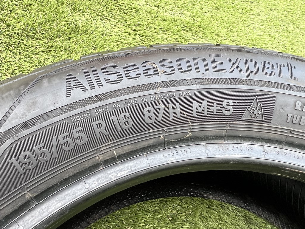 195/55 R16 Uniroyal AllSeanson Expert 2 négyévszakos gumi 6,5mm 5. kép