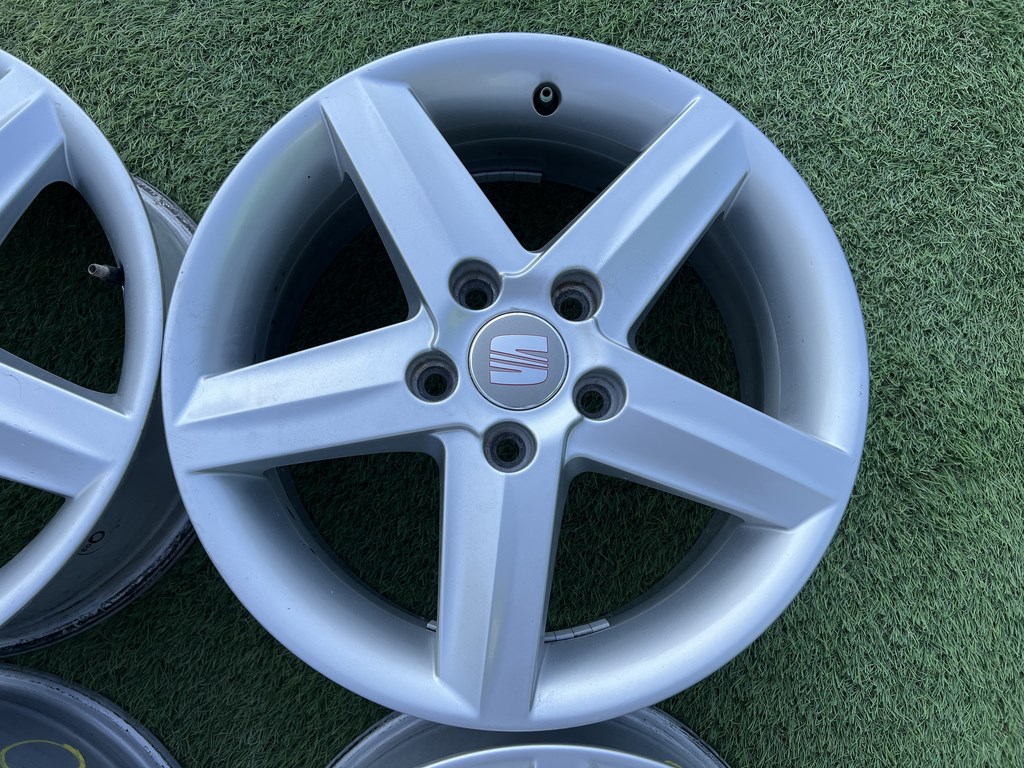 5x112 16" Seat gyári alufelni 6,5Jx16h2 ET50 4. kép