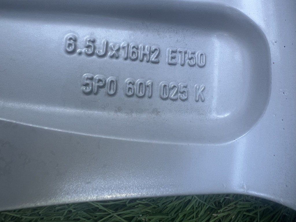 5x112 16" Seat gyári alufelni 6,5Jx16h2 ET50 8. kép