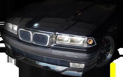 PRORACING BMW 3 E36 első lökhárító diffúzor PU 1. kép