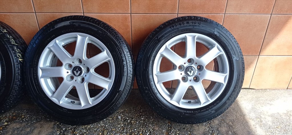 RENAULT TRAFIC 16” ALUFELNI 5x118 NYÁRI 195/65R16C GUMIVAL OLCSÓN !!! 3. kép