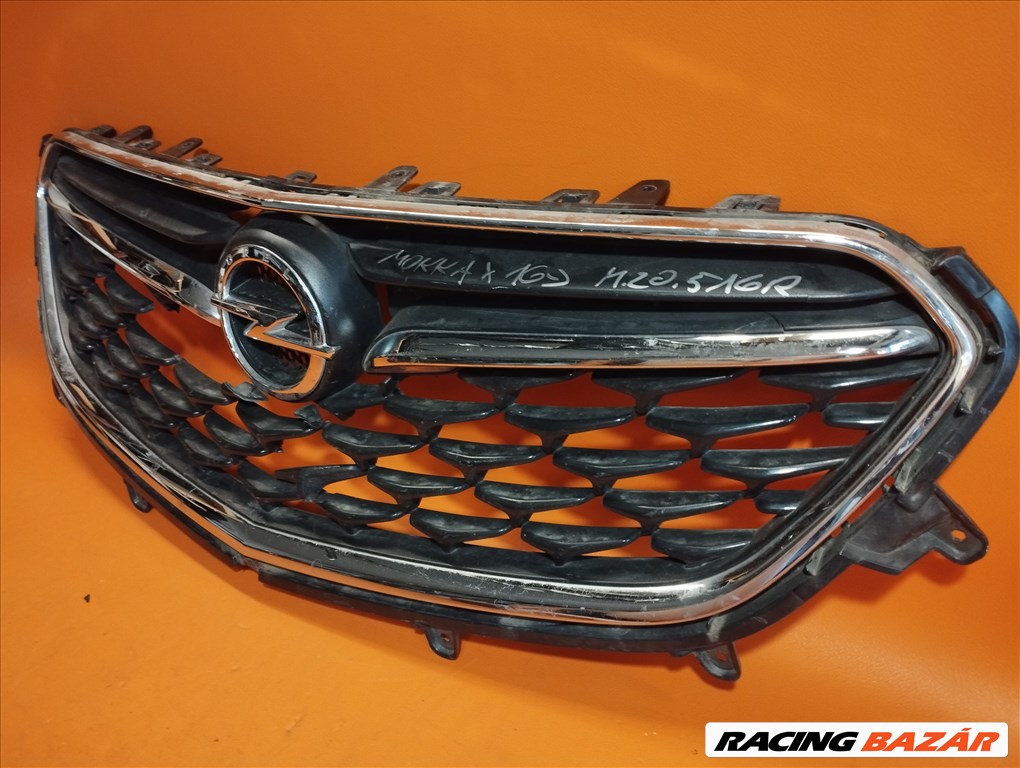 Opel Mokka X 16-tól hűtőrácsra csak a króm (M.20.716R)a 4. kép