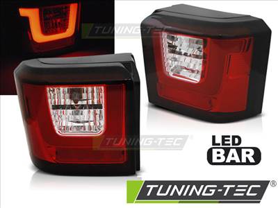 VW T4 90-03.03 RED WHITE LED BAR Tuning-Tec Hátsó Lámpa