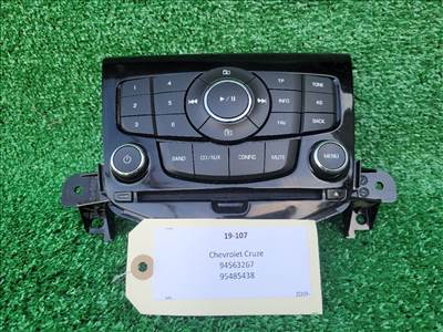 CHEVROLET CRUZE Rádió / CD 94563267 95485438