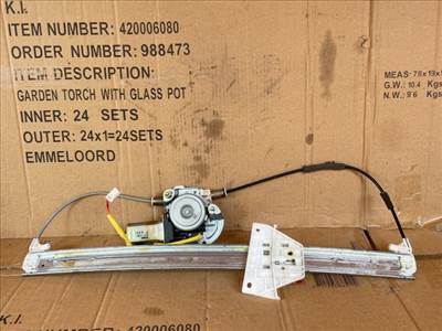 Mazda MPV (LW) MAZDA MPV Jobb első Ablakemelő Szerkezet (Elektrom 3620161890