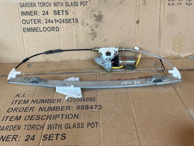 Mazda MPV (LW) MAZDA MPV Jobb első Ablakemelő Szerkezet (Elektrom 3620161890 2. kép