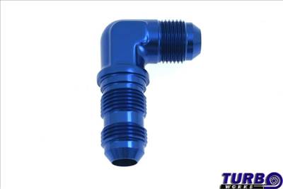 TurboWorks Flare Bulkhead adapter 90° AN8