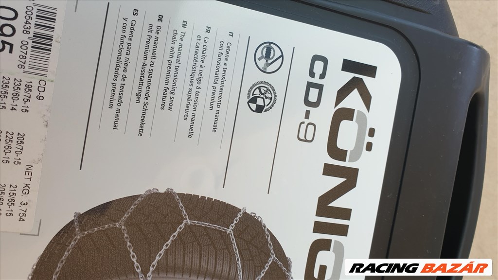 Új Thule / König CD-9 (095) hólánc 205/60r16 , 225/456r17 , 215/55r16 3. kép