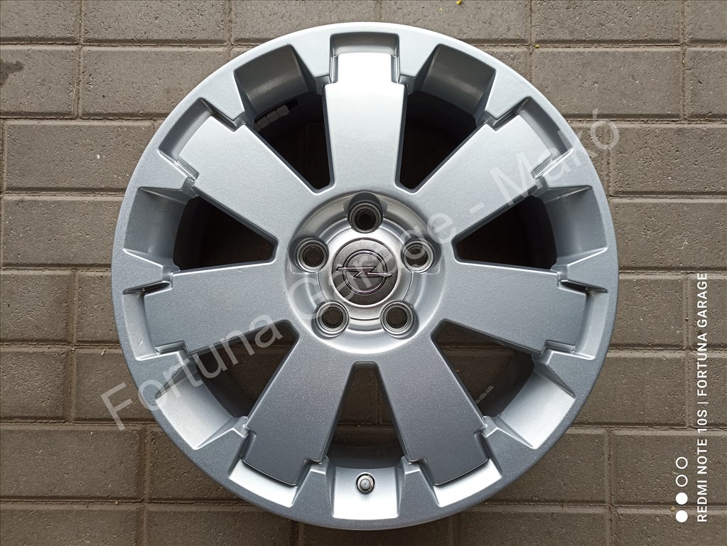 5x110 17" Opel újszerű alufelni garnitúra +TPMS 3. kép