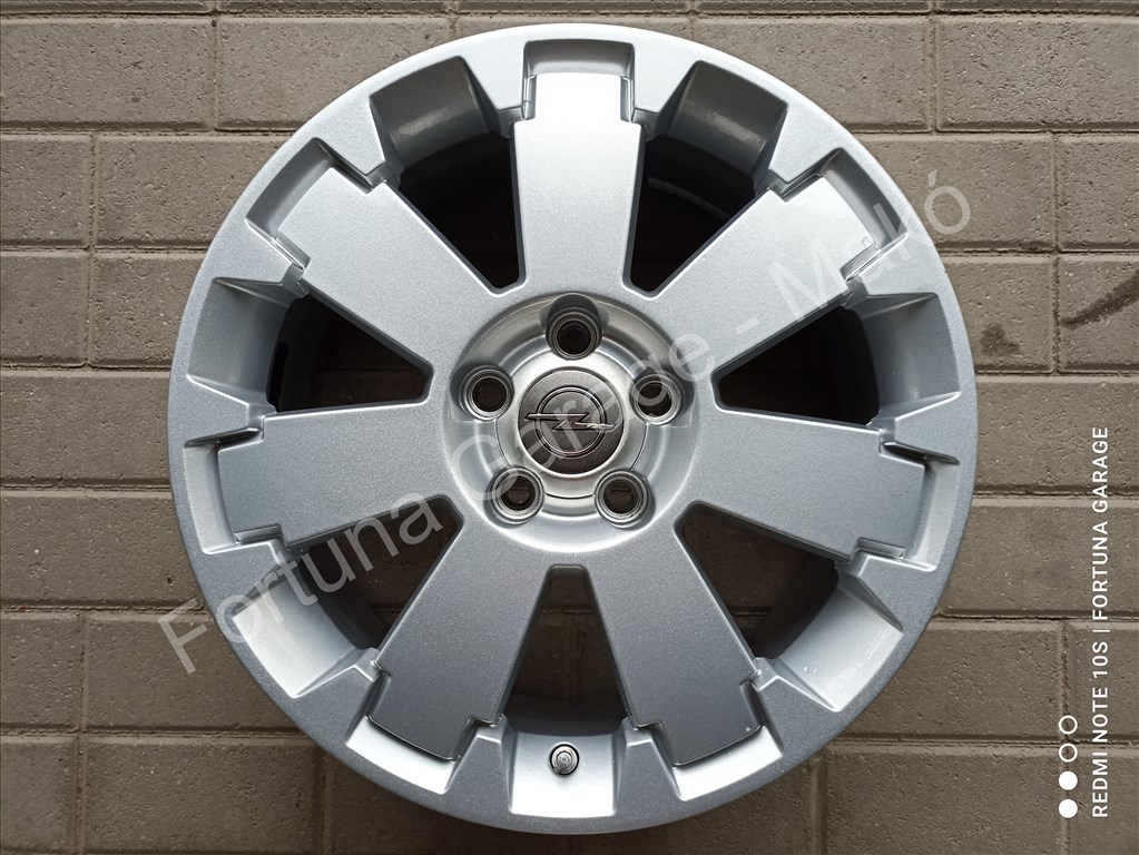 5x110 17" Opel újszerű alufelni garnitúra +TPMS 5. kép