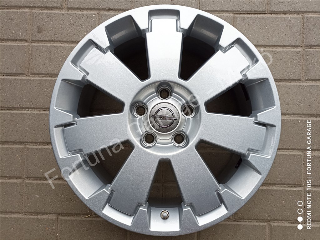 5x110 17" Opel újszerű alufelni garnitúra +TPMS 4. kép
