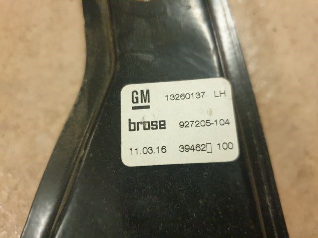 Opel Zafira C Bal első ablakemelő  13260137 3. kép