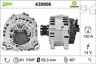 generátor VALEO 439906 for FORD, VOLVO