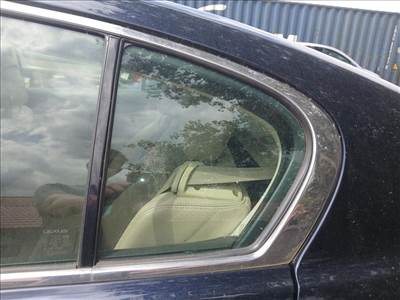 Lexus GS 450 face lift bal hátsó kis ablak üveg 