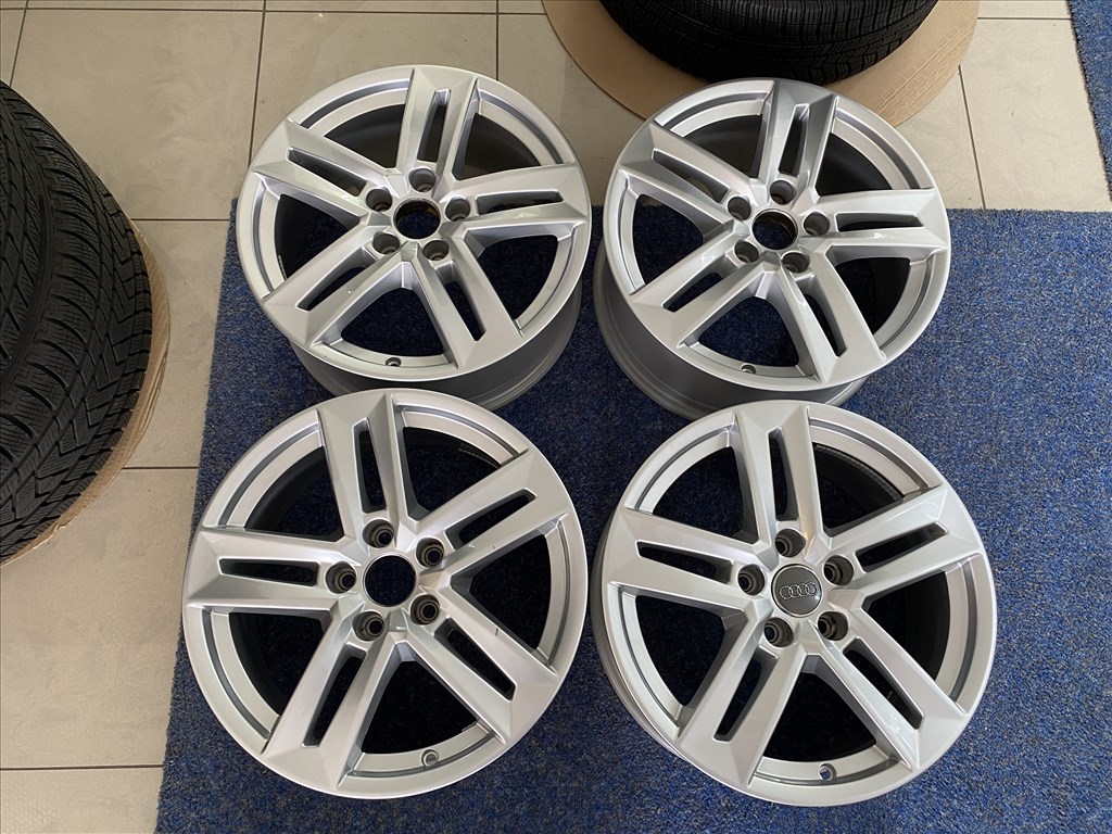 (2743)  Audi 17 gyári alufelni felni, 5x112, A4 A3 A6 3. kép