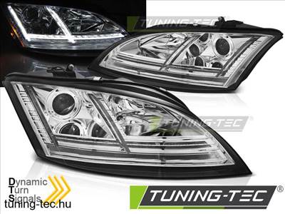 Audi TT (8J) AUDI TT 06-10 8J CHROME LED SEQ Tuning-Tec Fényszó