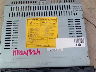 SSANGYONG Kyron 2005- Autórádió