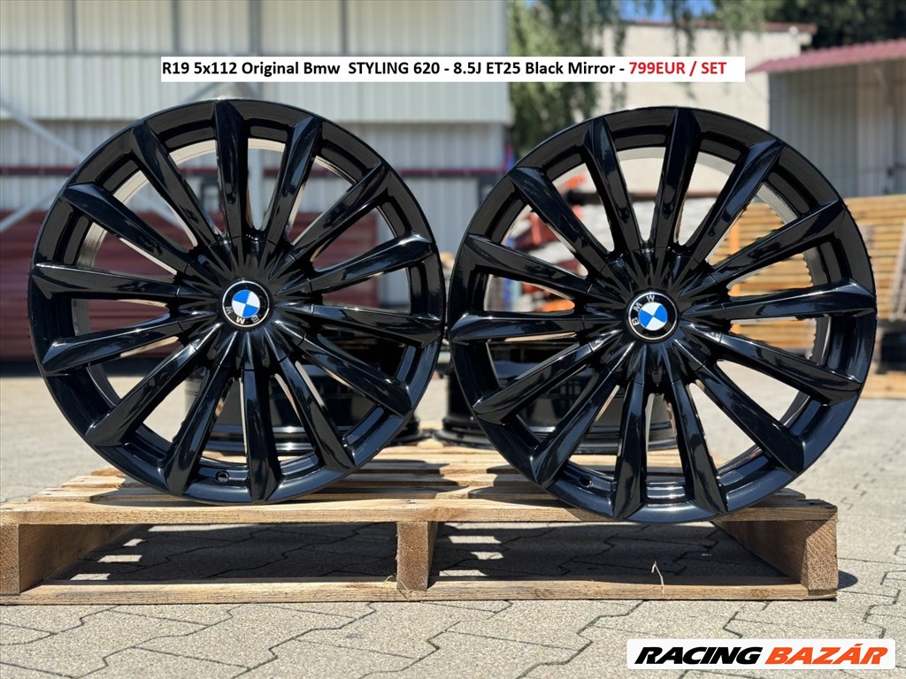 R19 5x112 Original Bmw 7 G11 G12  STYLING 620 gyári alufelnik felnik 1. kép
