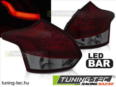 Ford Focus Mk3 FORD FOCUS 3 11-10.14 HATCHBACK RED SMOKE LED BAR 