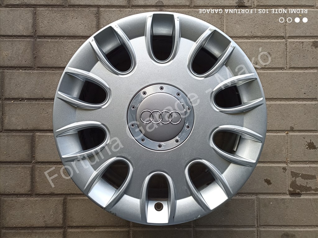  5x112 17" Audi A8 (4E0) használt gyári alufelni garnitúra 4. kép
