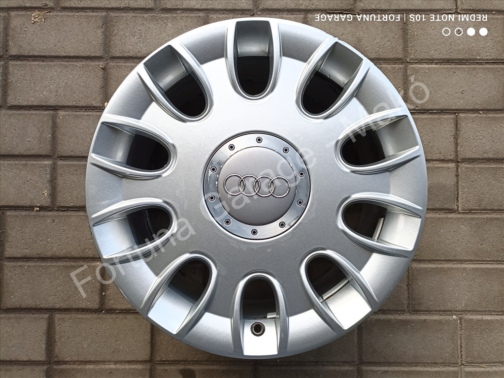  5x112 17" Audi A8 (4E0) használt gyári alufelni garnitúra 5. kép