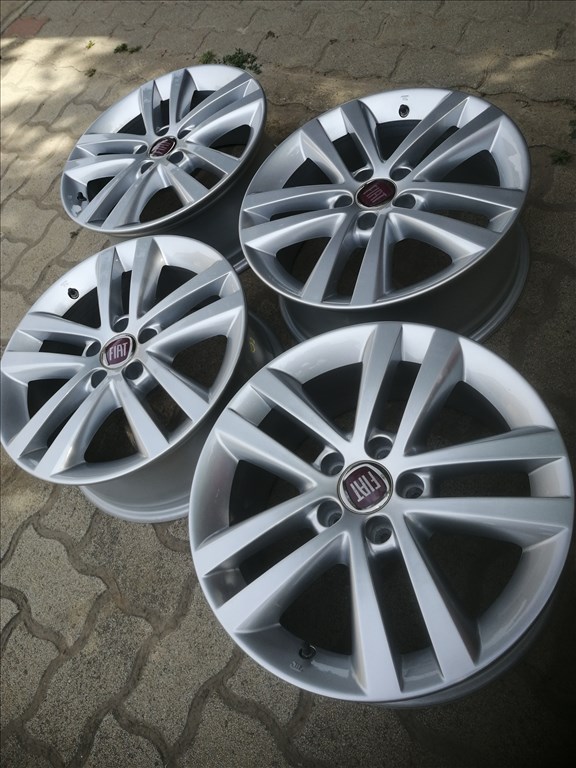  5x110 Fiat Croma, 500X 17" gyári alufelni 3. kép