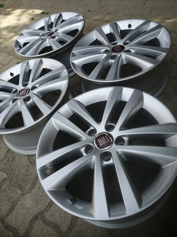  5x110 Fiat Croma, 500X 17" gyári alufelni 4. kép
