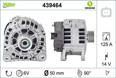 generátor VALEO 439464 for OPEL, RENAULT, VAUXHALL, NISSAN