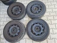 5x100 15" lemezfelni, 195/65 Hankook téli gumi (22123)
