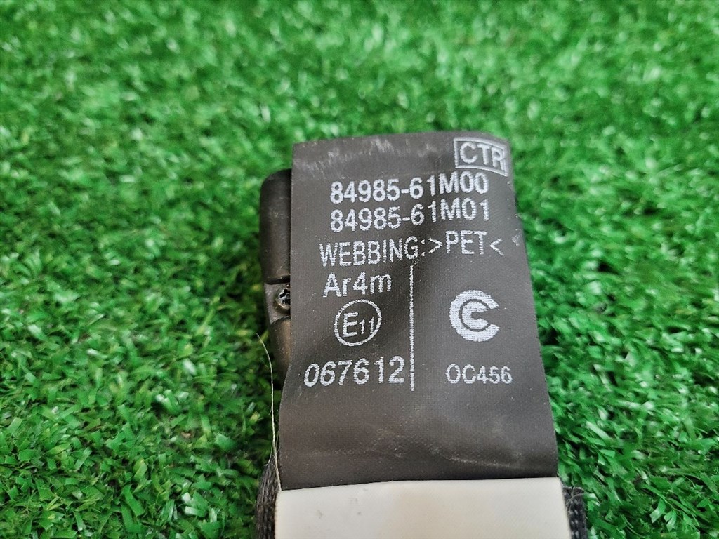 SUZUKI SX4 S-Cross II Hátsó középső Biztonsági Öv Csat 8498561M00 8498561m01 3. kép