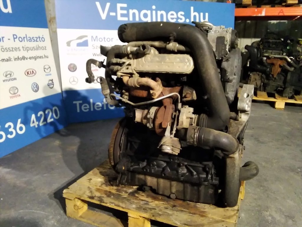 VOLKSWAGEN 1,9PDTDI, BXE bontott motor  2. kép