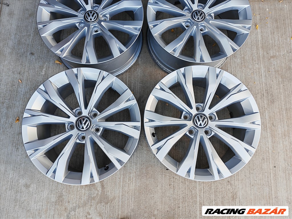 17" 5x112 VW "Montana" gyári alufelni szett! Tiguan, Passat, Golf, Caddy 3. kép