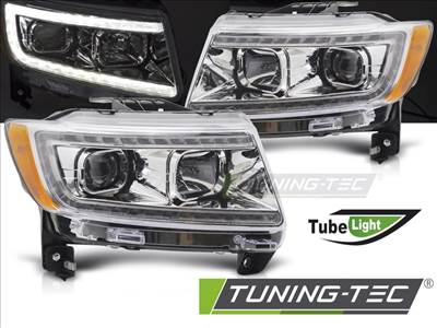 CHRYSLER JEEP GRAND CHEROKEE 11-13 Króm Tube Light Fényszóró