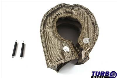 Kipufogó Turbo hővédő T4 titanium type 2