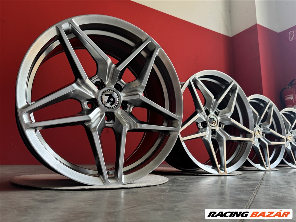 R19 5x112 (66,6) 79wheels seventy9 SCF-M DHB 8.5J ET35 új felnik alufelnik 3. kép