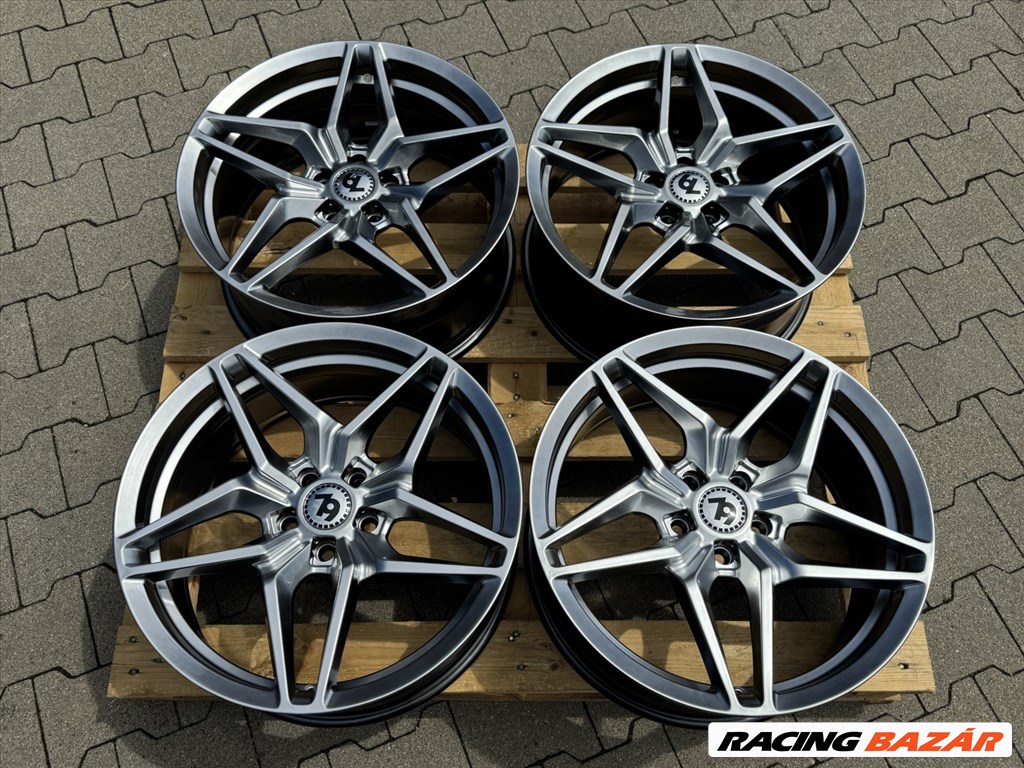 R19 5x112 (66,6) 79wheels seventy9 SCF-M DHB 8.5J ET35 új felnik alufelnik 5. kép
