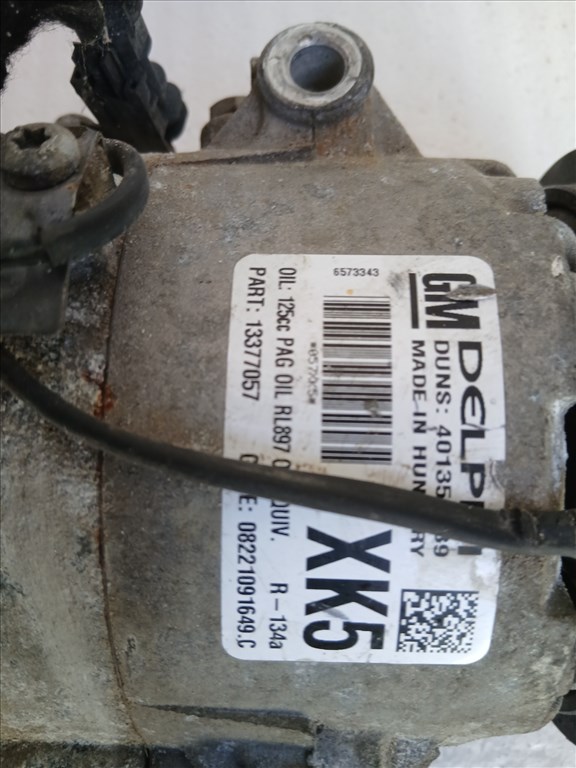 Opel Meriva B 2010-2017 Klíma kompresszor     13377057 5. kép