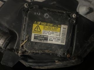 TOYOTA AVENSIS lépcsőshátú (ZRT27, ADT27) Bal Fényszóró 7. kép