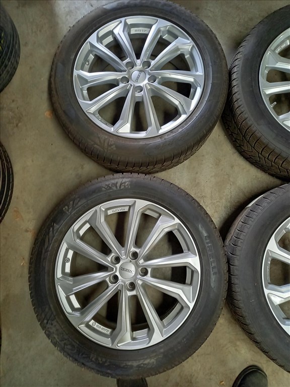 Hyundai Ionic5 5x114.3-as 7.5x19" újszerű Dezent alufelni, 235/55 használt Pirelli téli gumi sxx1 2. kép