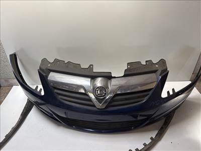 12257 opel corsa d 2006-2014 első lökhárító   kék z21b 13211462