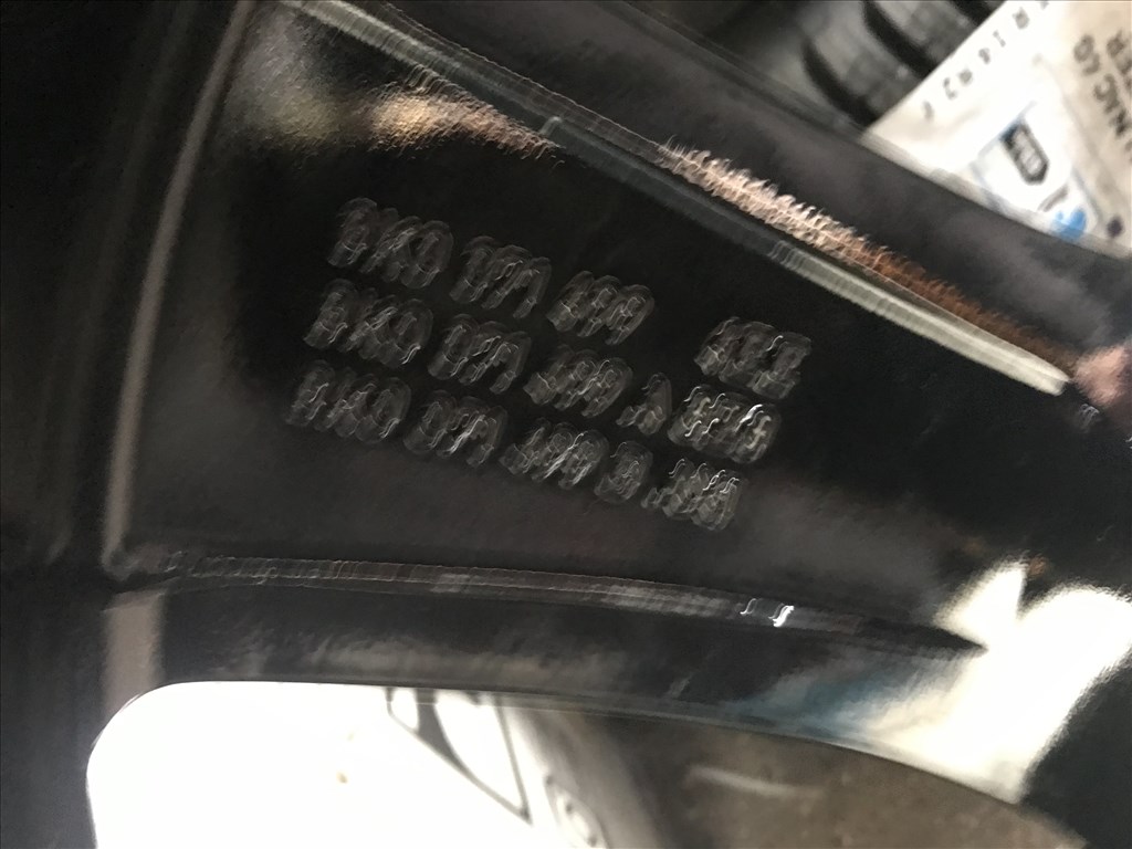 Audi A4 8K gyári Bi-Color "ROTOR" 8,5X19-es 5X112-es ET43-as könnyűfém felni garnítúra eladó 6. kép