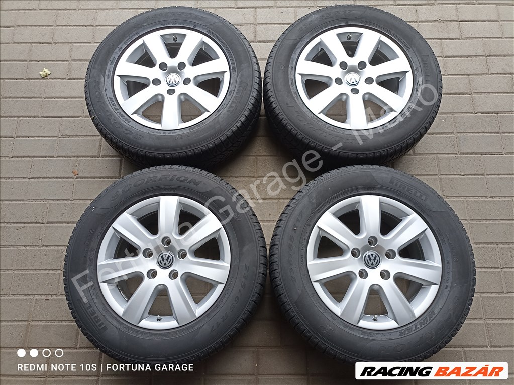 5x130 17" Volkswagen 'Sonora' téli kerékgarnitúra +TPMS 2. kép