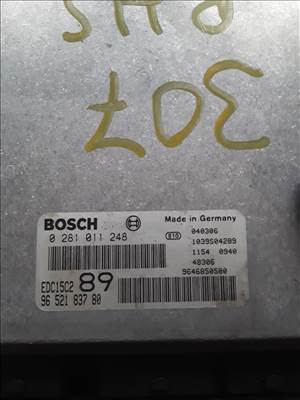 Peugeot 307 Motorvezérlő Szett 9652183780