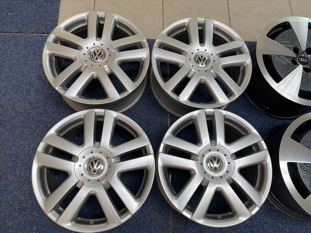 (2789)  Volkswagen 17 gyári alufelni, felni, 5x112, Golf Caddy Touran 3. kép