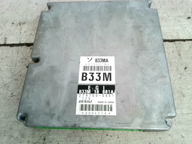 MAZDA DEMIO 98.08-00.05 Motorvezérlő egység ECU PCM modul 1. kép